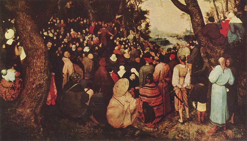 Pieter Bruegel the Elder Bubdigt des Johannes China oil painting art